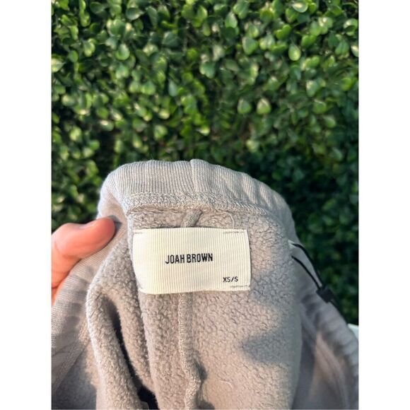 Joah Brown Fitted High Rise Drawstring Shorts Sz X-Small NWT - Picture 5 of 7